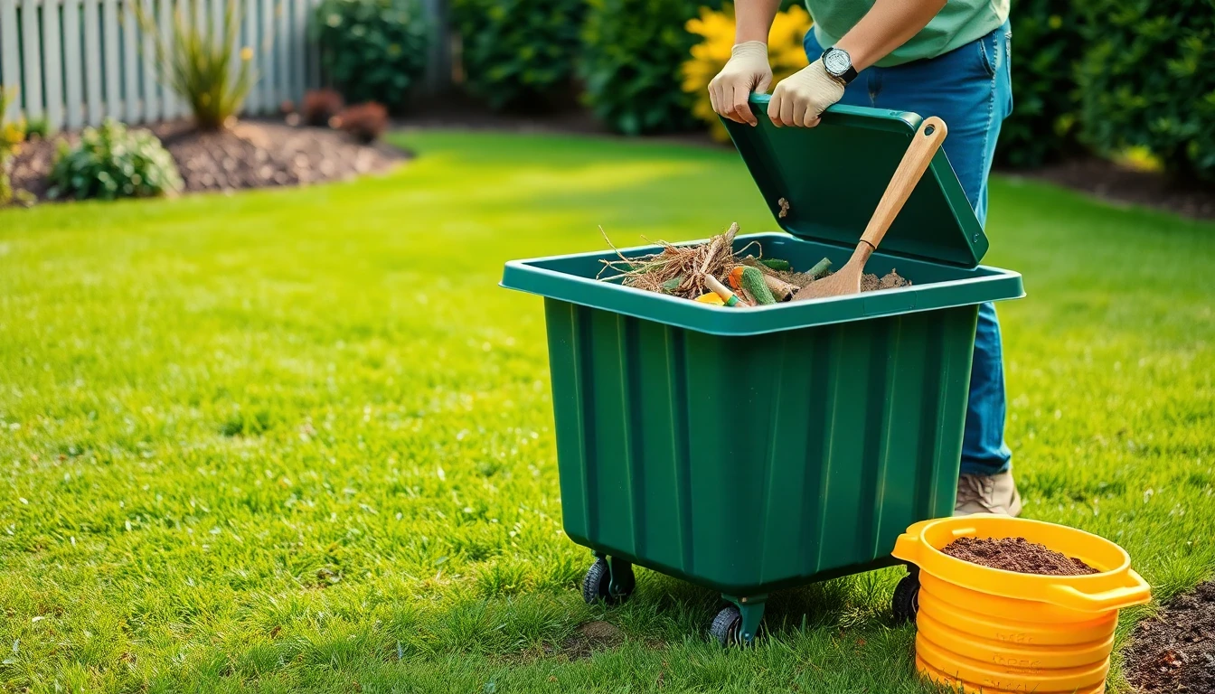 Small Dumpster for Yard Waste